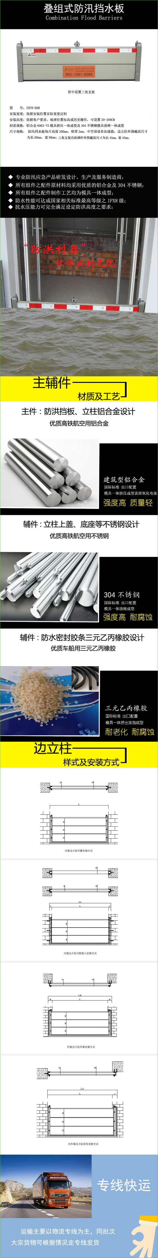 防汛挡水板介绍详情（居中设置三角支架）.jpg