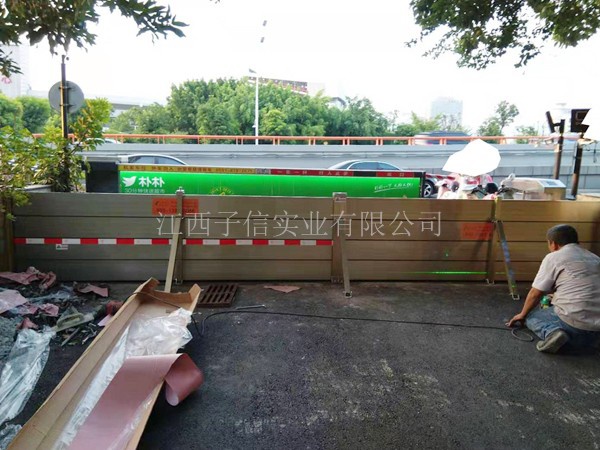 小区车库汽车通道防汛挡水门